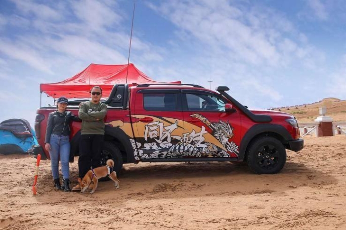 英雄再會！長城炮車主玩轉阿拉善英雄會